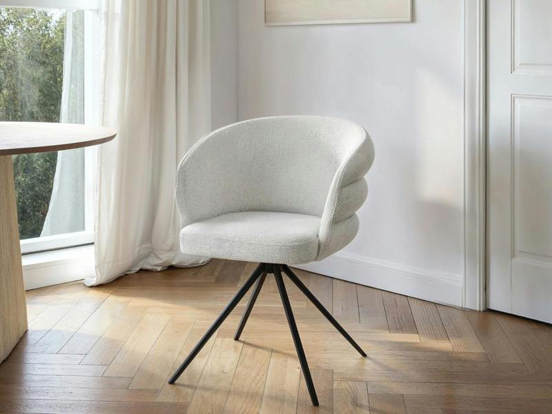 SOLACE+CO Elin Dining Table with 4 Eira Chairs Set