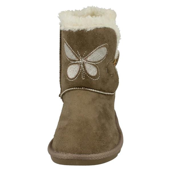 Spot On Girls Spot On Fur Lined Short Boots