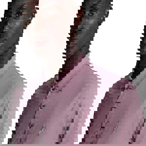 Lyle & Scott Tonal Eagle Mountain Thistle Polo Shirt S