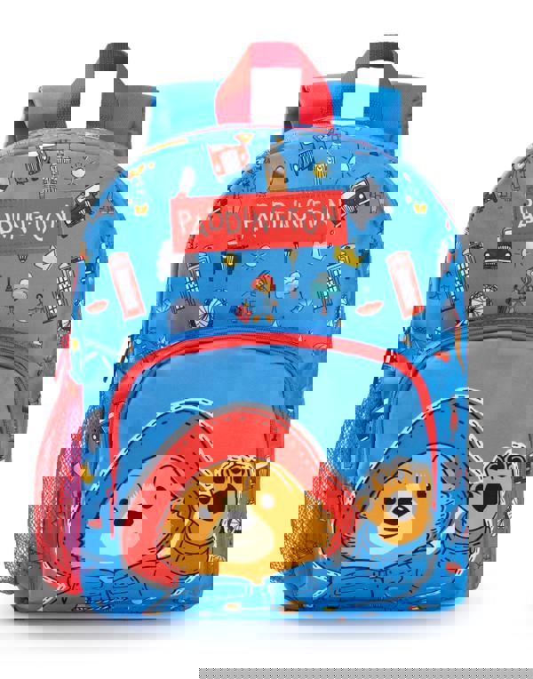 Paddington Bear Unisex Kids Blue Character Face Backpack (One Size)