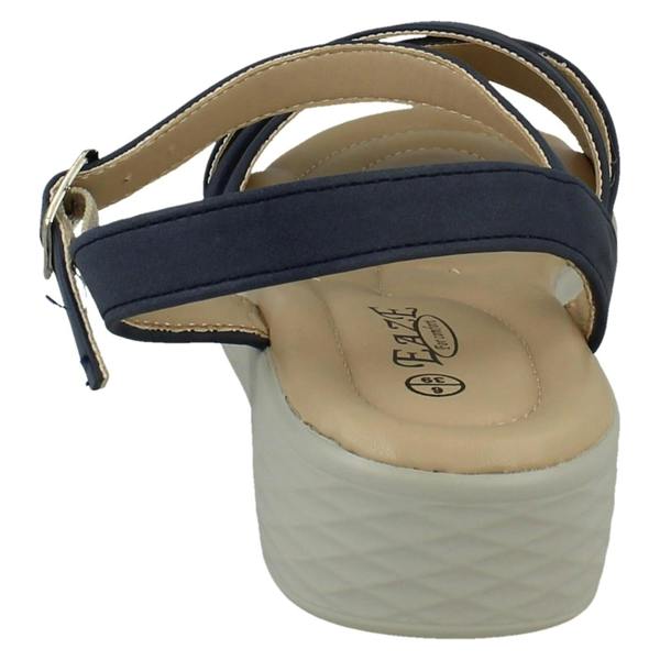 Eaze Ladies Eaze Buckle Fastening Summer Sandals F12103