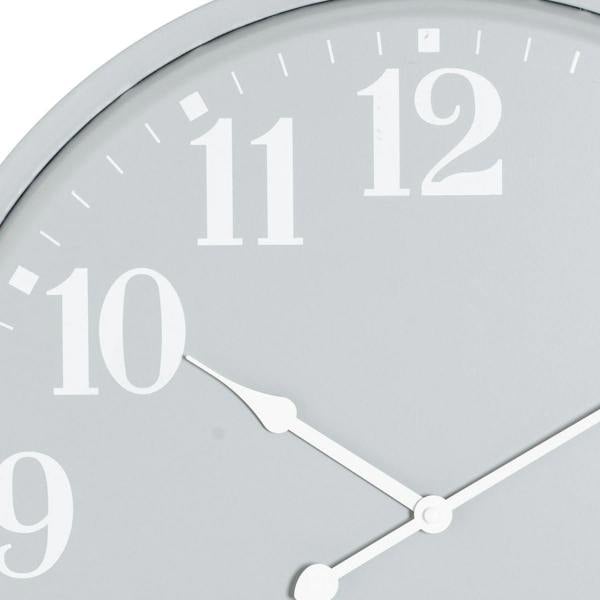 Hill Interiors Ashmount Wall Clock - Grey - 