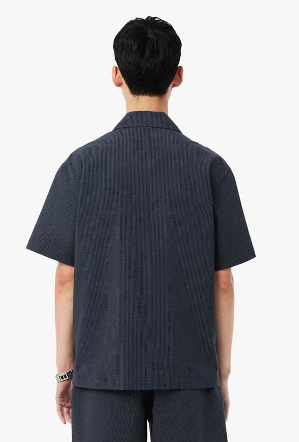 Lacoste Relaxed Fit Seersucker Shirt