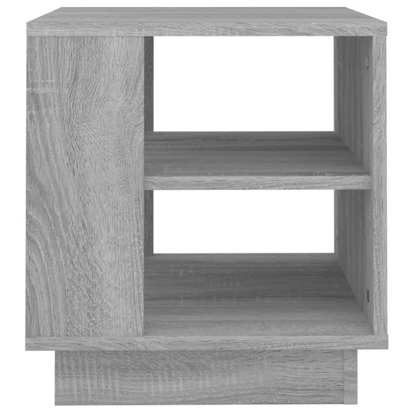Berkfield Coffee Table Grey Sonoma 40x40x43 cm Engineered Wood