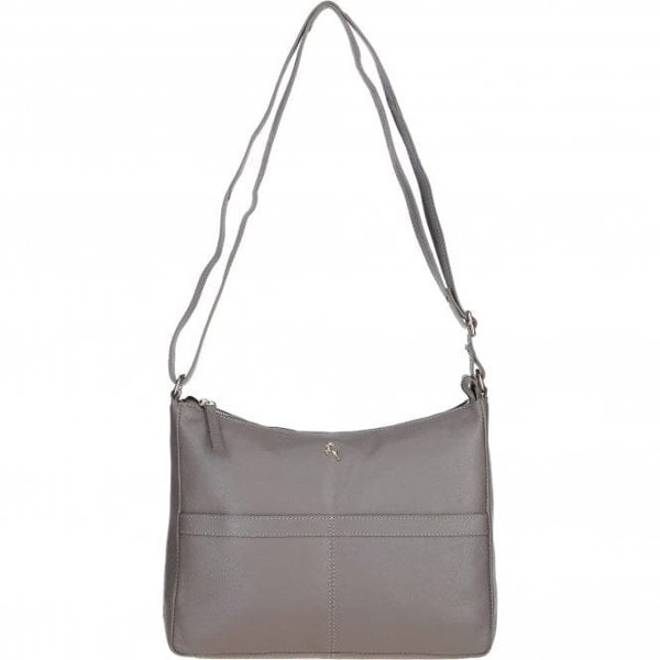 'Highgate' Real Leather Shoulder Bag: AJ4