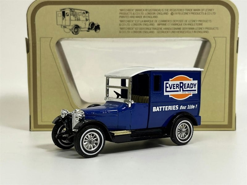 MCSlots 1927 Talbot Everready Batteries Matchbox Y5 S1