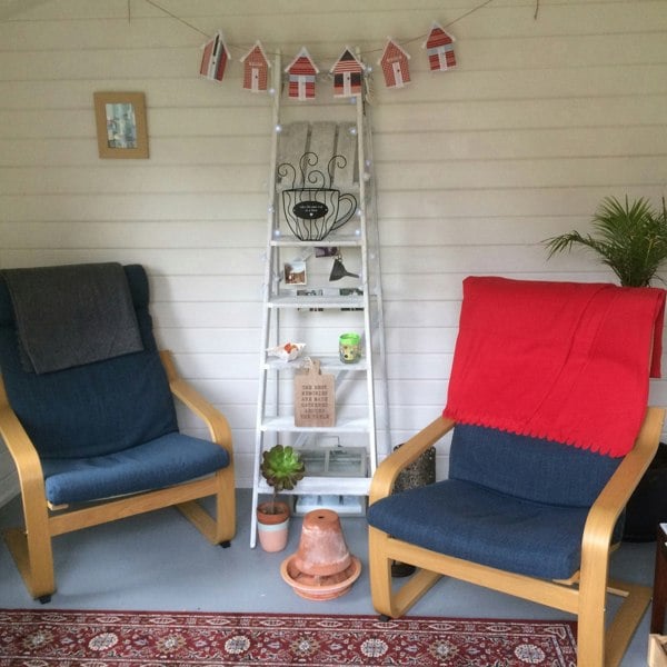 Shire Barn ale 7x7 Log Cabin 19mm interlock Cladding - Best Shed