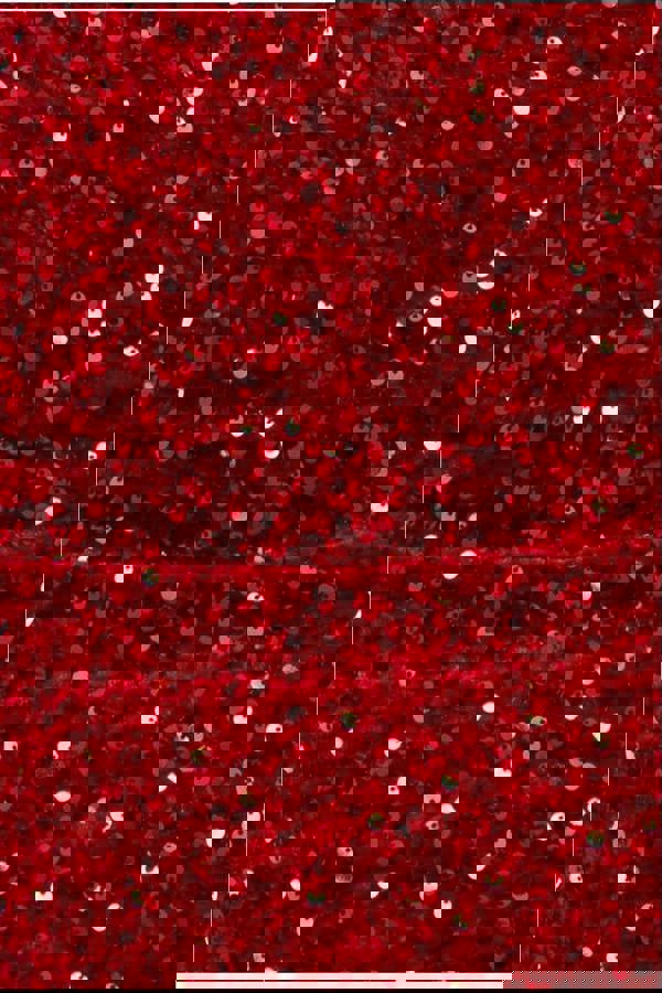 Multi Sequin & Velvet Bardot Midi Dress - Red DR3550