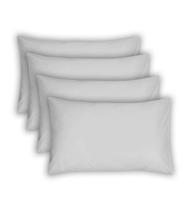 Smart Living Polycotton Housewife Pillowcases 4 Pack - White