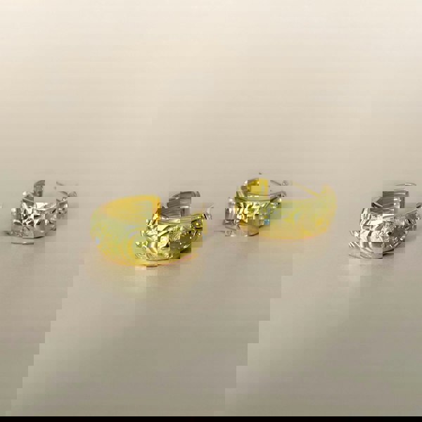 Luxe Tones Helia 18ct Gold Plated Celestial Earrings