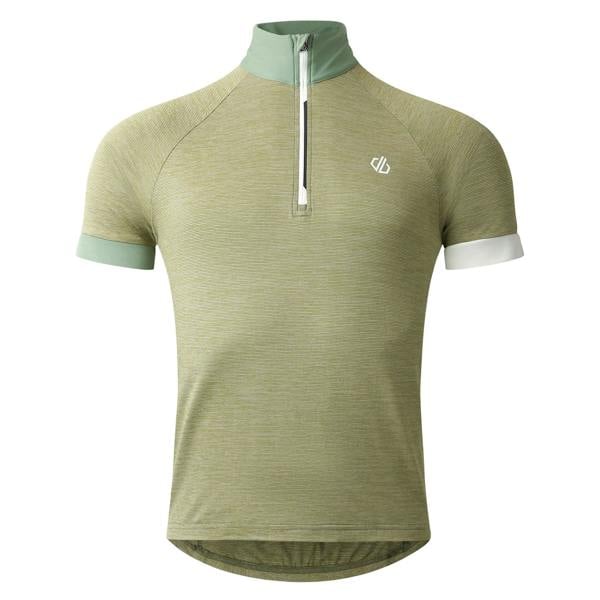 Dare 2B Mens Pedal It Out II Jersey - Olivine Green Marl - 
