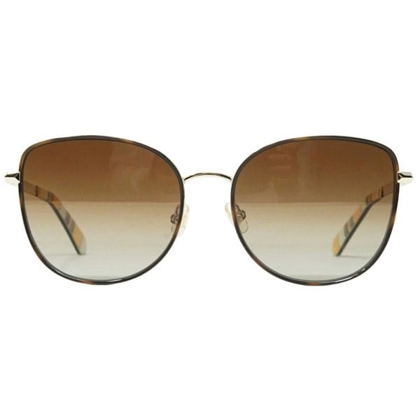 Kate Spade Brown Gradient Lens Gold Sunglasses