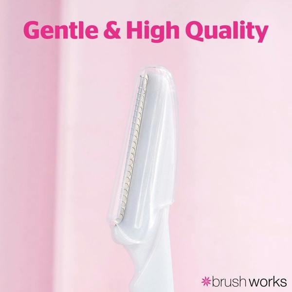 Brushworks Angled Dermaplaners (Pack of 6)
