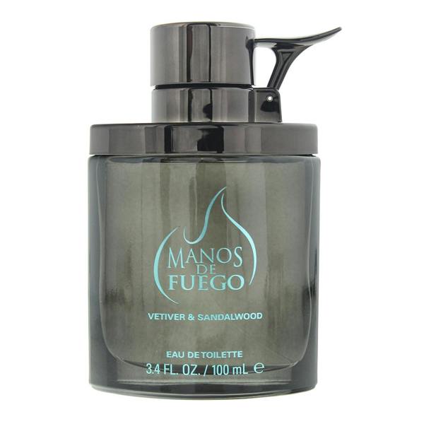 Manos De Fuego Vetiver & Sandalwood Eau de Toilette 100ml Spray for Him