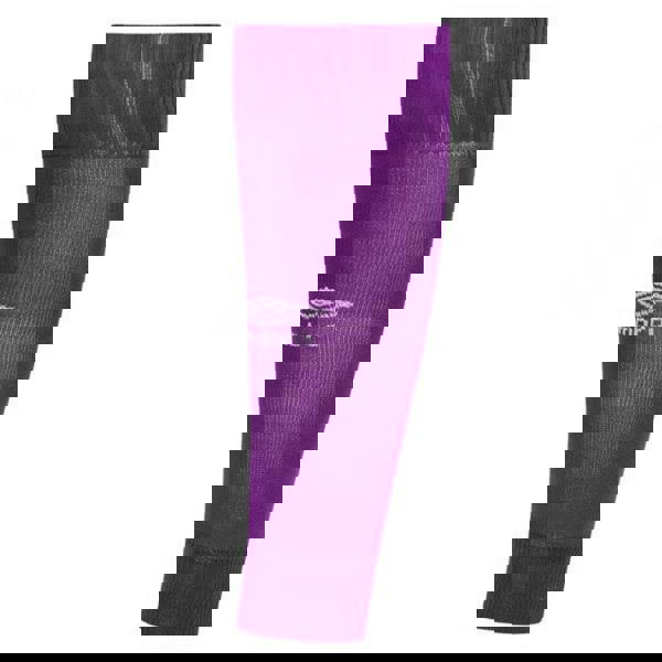 Umbro Boys Leg Sleeves - Purple Cactus/White