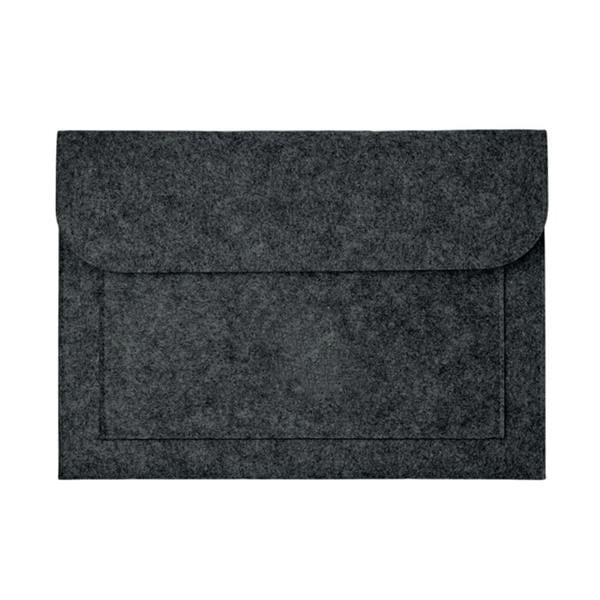 MidOcean Pouchlo 15 Felt Laptop Sleeve - Stone Grey - 