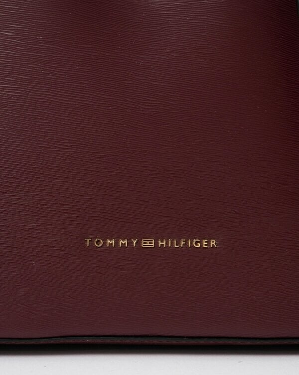 Tommy Hilfiger TH Modern Womens Mini Tote - Oxblood