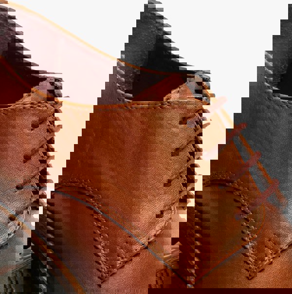 Silver Street London RUFUS Mens Derby Shoes Brown