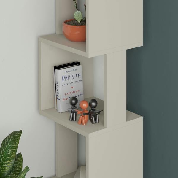Decortie Piri 5 Tier Tall Freestanding Bookcase (H) 161cm
