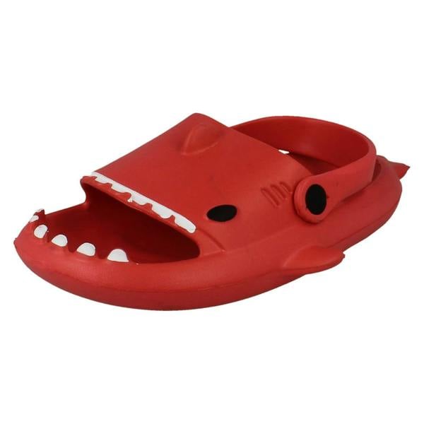 Spot On Childrens Spot On Cute Shark Detailed Summer Clogs N0076