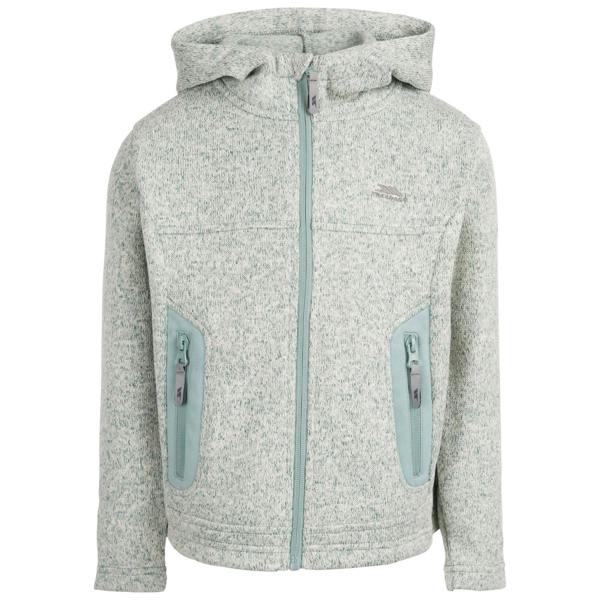 Trespass Childrens/Kids Donny Fleece Top - Teal Mist - 