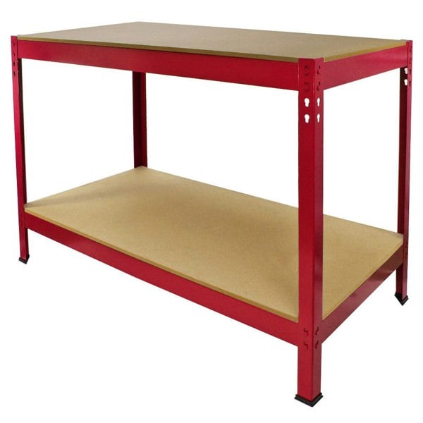 Monster Racking Q-RAX Red Workbench - 100cm