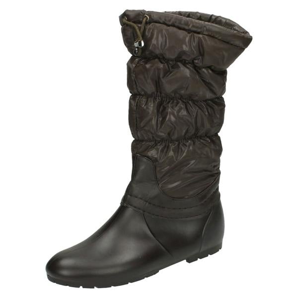 Spot On Ladies Spot On Slouch Leg Wellington Boots