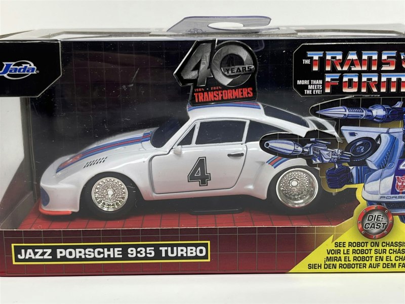 Jada Transformers Jazz Porsche 935 Turbo 1:32 Scale Jada 34793