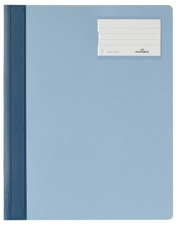 Durable Presentation Document Project Folder Report File | 25 Pack | A4+ Blue
