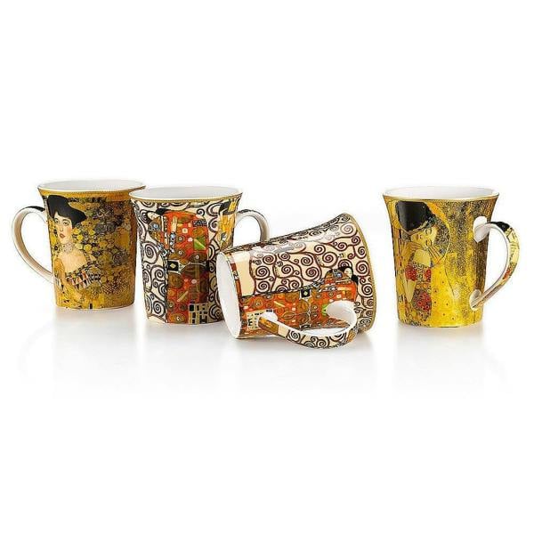 Museum Selection Klimt China Mug Quartet
