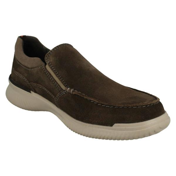 Clarks Mens Clarks Contoured Comfort Slip On Shoes Donaway Free
