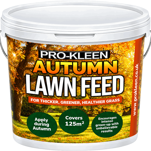 ProKleen Pro-Kleen Autumn Lawn Feed Fertiliser - Encourages Grass Green Up & Prevents Lawn Disease - Covers up to 100m2