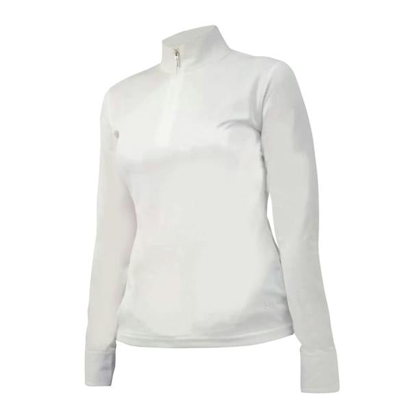 HyFASHION Womens/Ladies Charlotte Long Sleeved Show Shirt - White - 