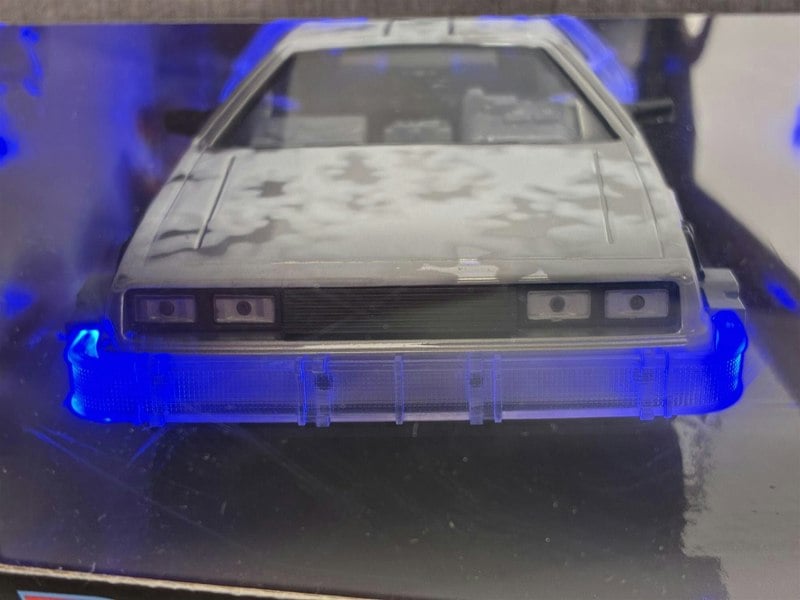 Jada Back To The Future Time Machine Frosted Working Lights 1:24 Jada 36145