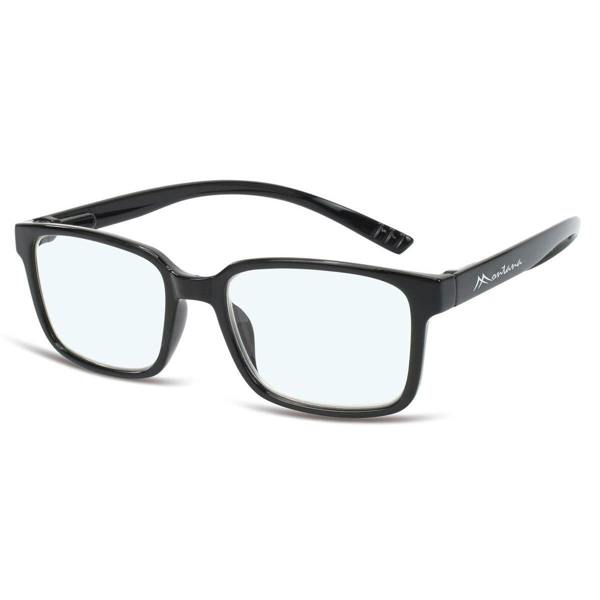 Montana Reading Glasses BLFMNR2 0.00 Black Men Blue Light Blocking
