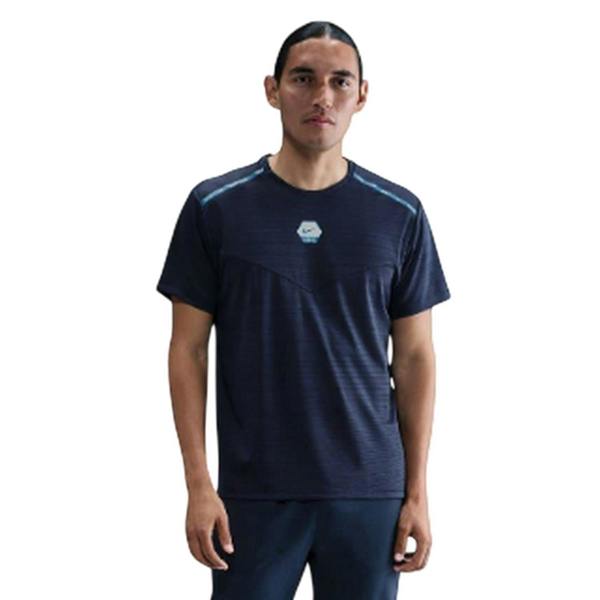 Nike Mens City Side Running T-Shirt - Midnight Navy - 