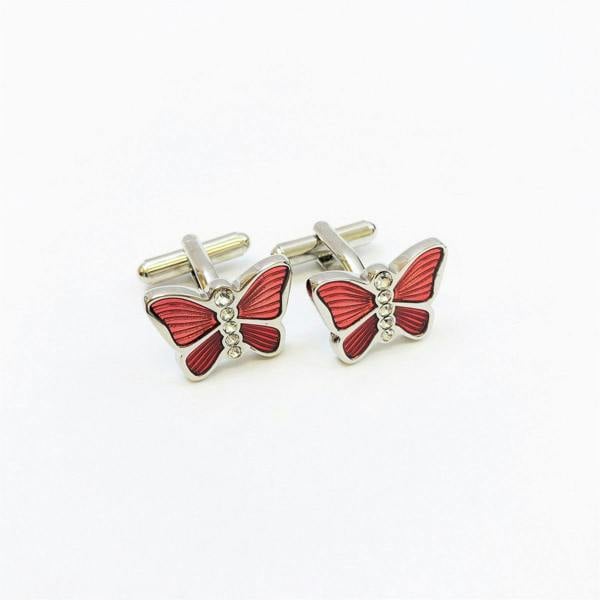 Butterfly Metal Cufflinks