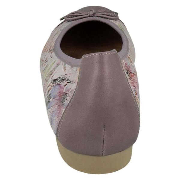 Remonte Womens Remonte Floral Ballerina Shoes D0K04