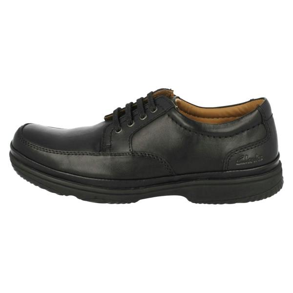 Clarks Mens Clarks Flexlight Wide Fitting Lace Up Shoe Swift Mile