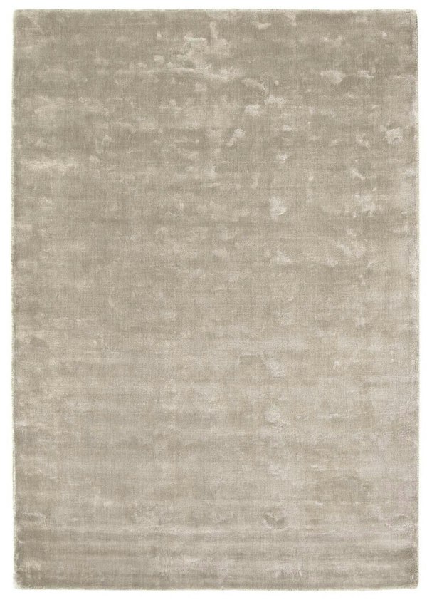 Karma Grey Solid Luxury Viscose Rug – The Rugs