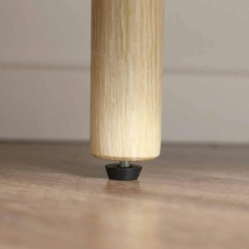 Sliding Door TV Cabinet Stand - Oak Wood-Effect