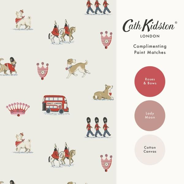 Cath Kidston Queenie's London Wallpaper | Cream