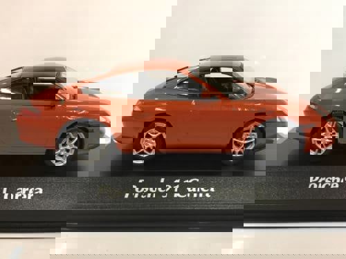 maxichamps 940061021 porsche 911 coupe 2001 orange red met 1:43 offer
