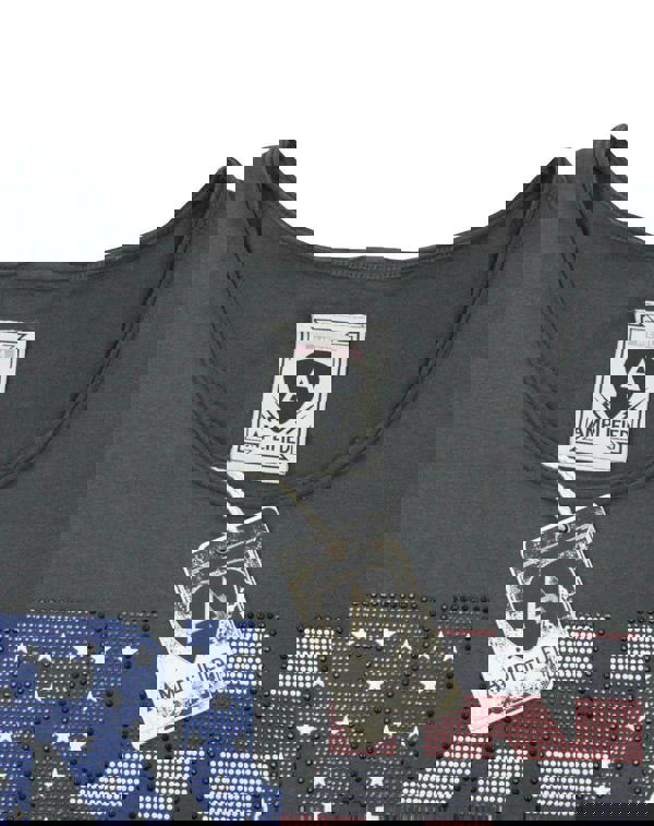 Amplified Clothing Womens Grey Run DMC Short Sleeved T-Shirt