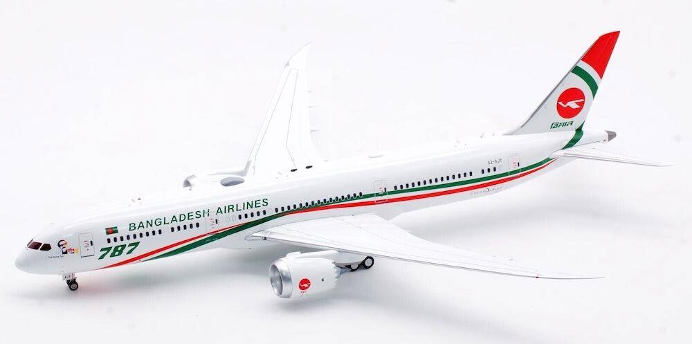 MCSlots B787-9 Biman Bangladesh S2-AJY With Stand 1:200 Scale Inflight200 IF789EY1123