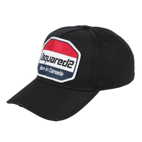 Dsquared Bcm0314 05C000001 2124 2124 Black/Red Cap Men One Size