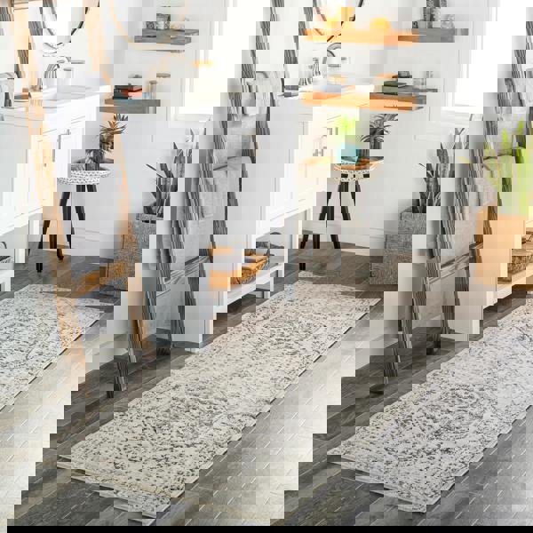 Livabliss City-Vintage Grey Beige Traditional Boho Rug