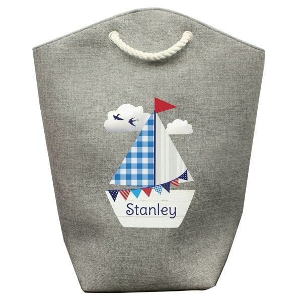 Personalised Memento Company Personalised Sailboat Storage Bag