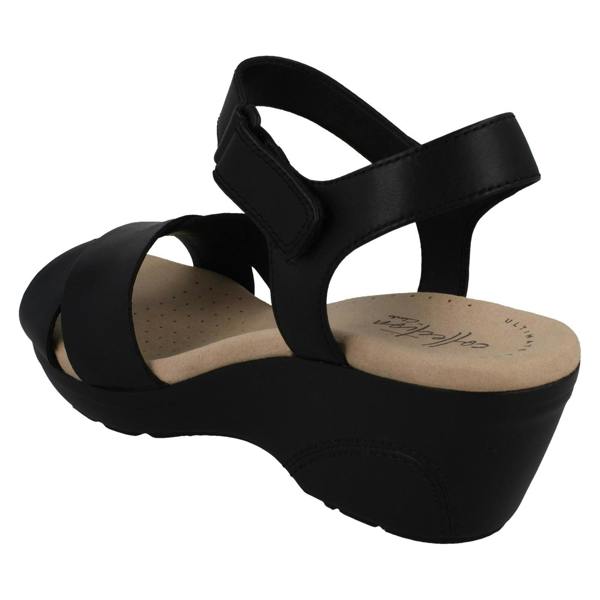 Clarks Ladies Clarks Casual Wedge Sandals Lynette Deb