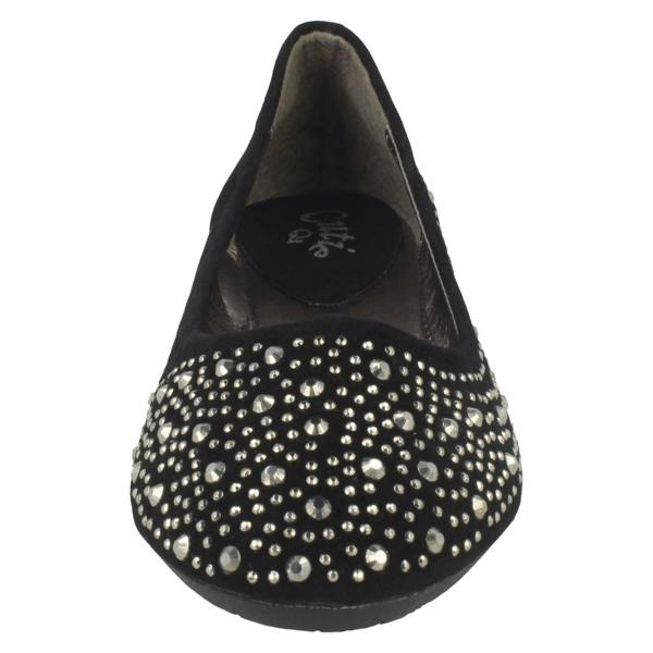 Cutie Girls Cutie Studded Ballerina Shoes